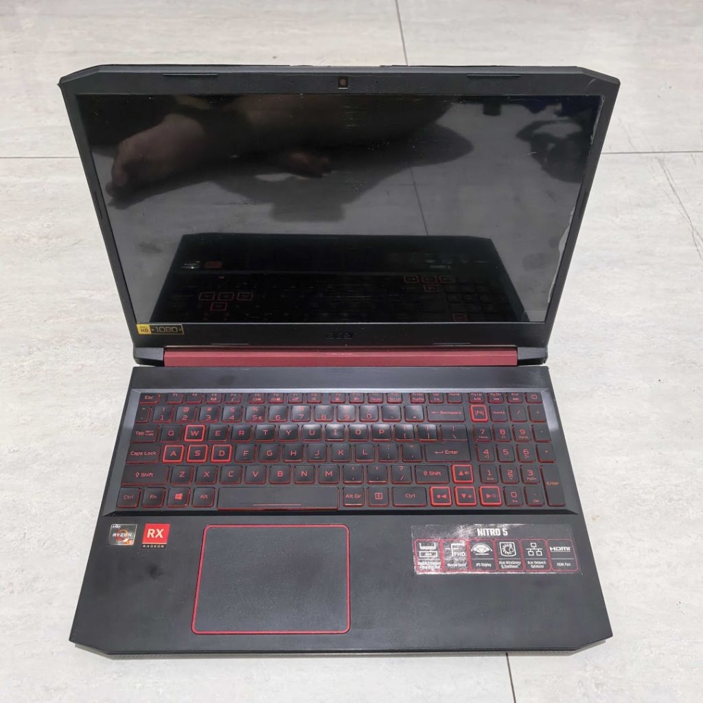 Acer Nitro 5 AN515-43 RAM 8 RYZEN 5 256 SSD + 1TB HDD