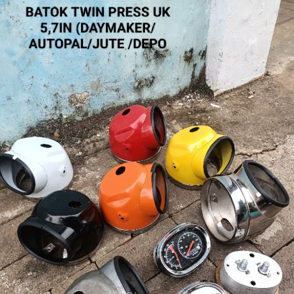 BATOK LAMPU HONDA TWIN/BATOK LAMPU TWIN PRESS PNP CB +KARET PREDAM GETAR