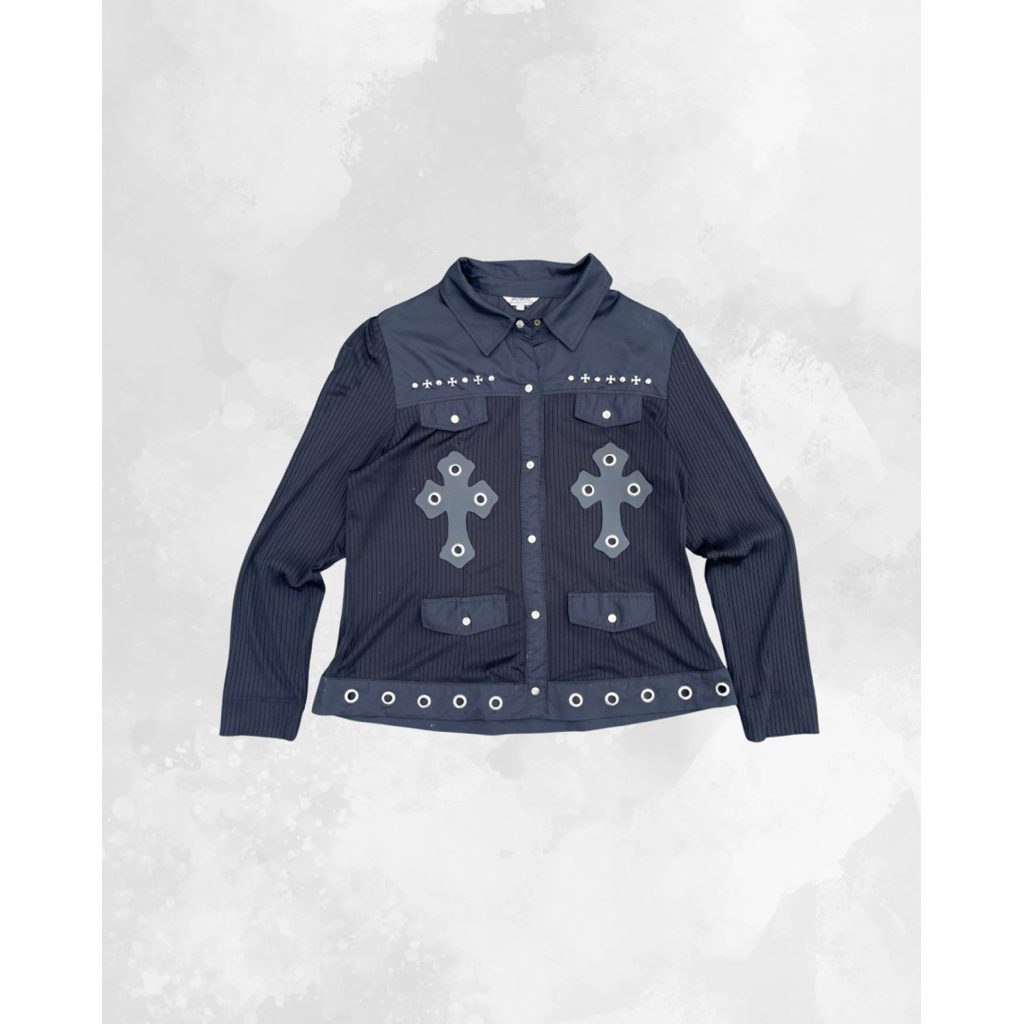 reworked kemeja goth/cross