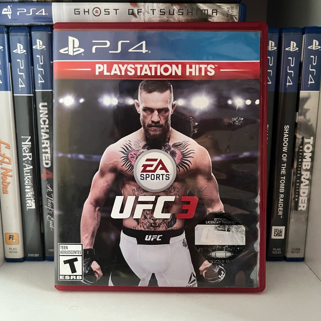 ufc 3 ps4 disc playstation4 kaset ps bd ufc3