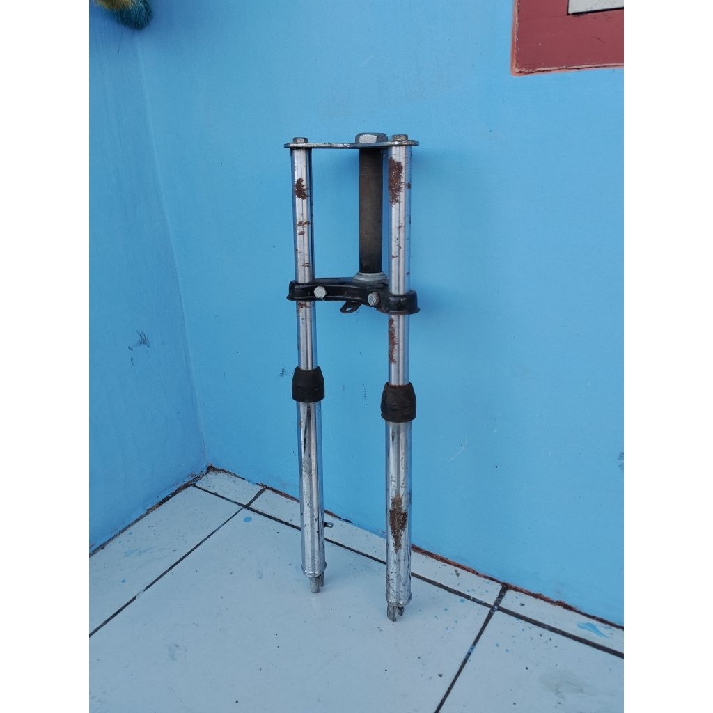 FORK SEPEDA MOTOBIKE LAJAK BMX BAN 20" ANTIK PER DALAM HIDUP MANTUL NOS SIMPANAN TOKO VINTAGE
