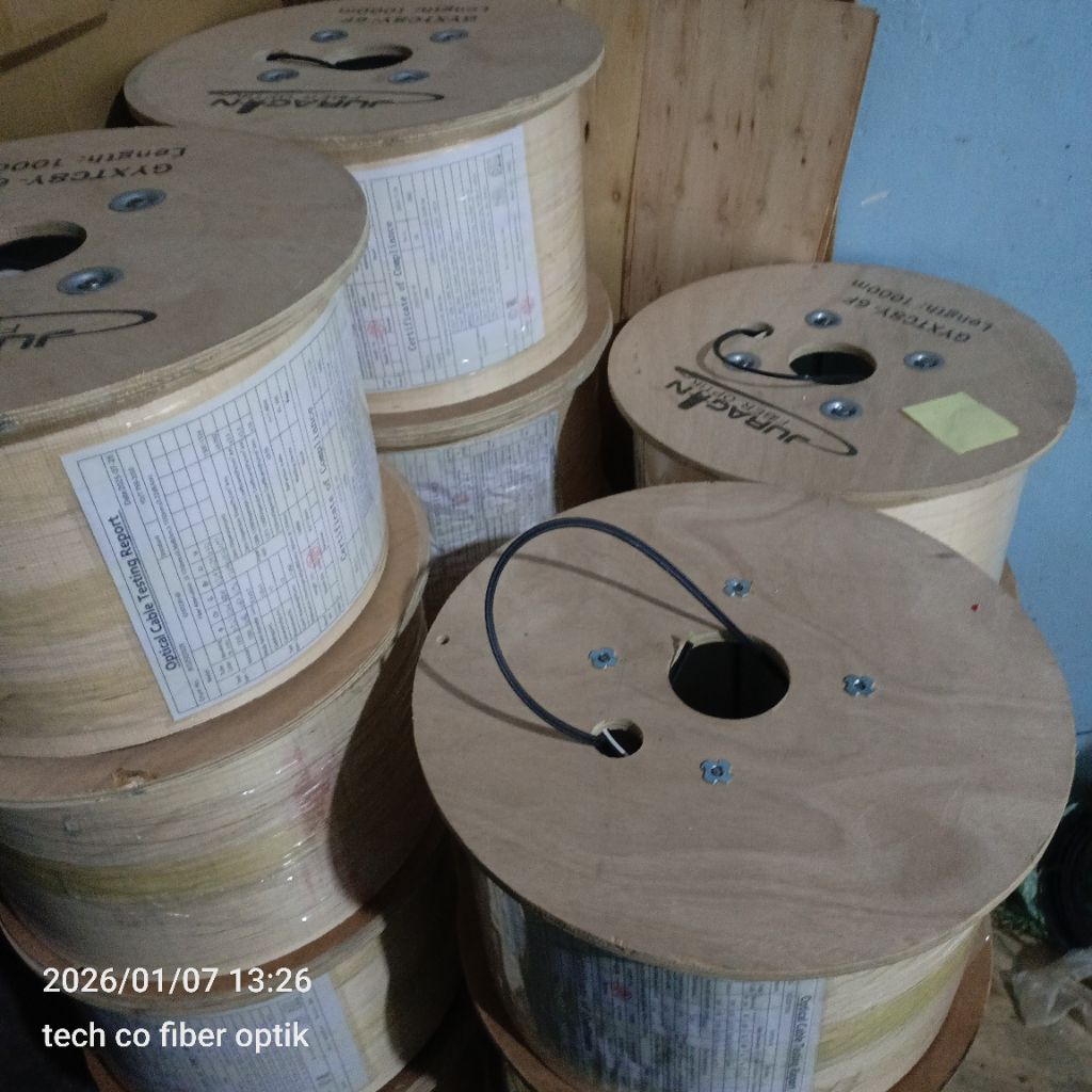 kabel 12 core fig8/kabel mini fiber optik 12core 1km/kabel juragan/12c fig8 1000m