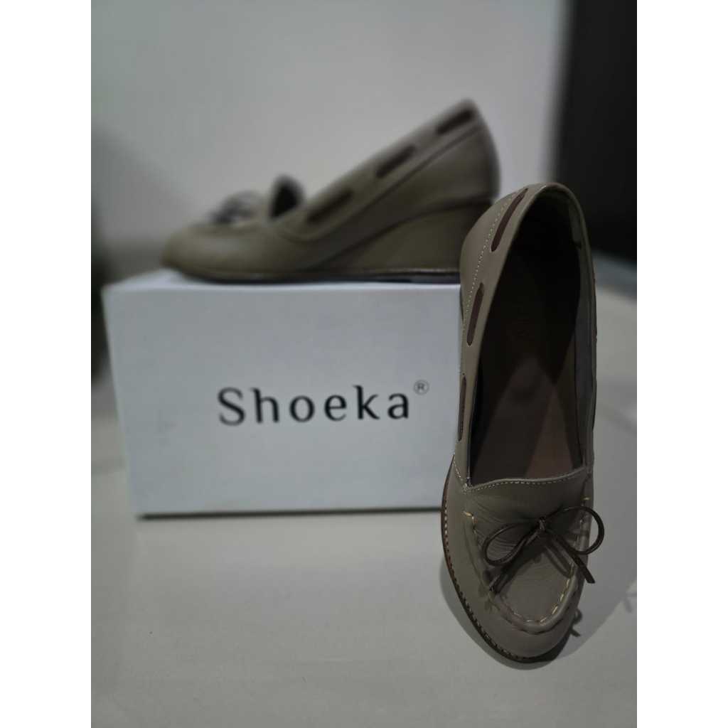 (PRELOVED) Woman Wedges / Ocean Wedges 5cm