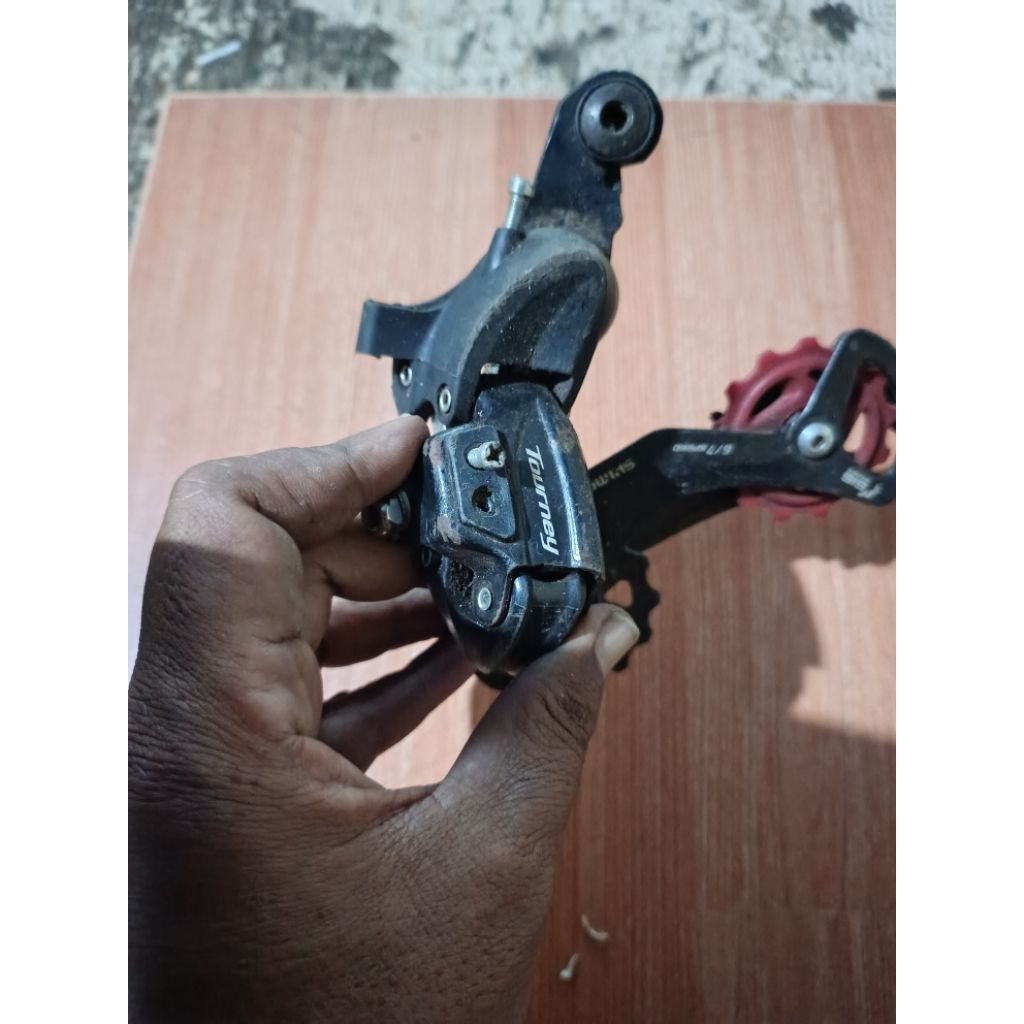 rd sepeda mtb shimano tourney 6 7 speed second