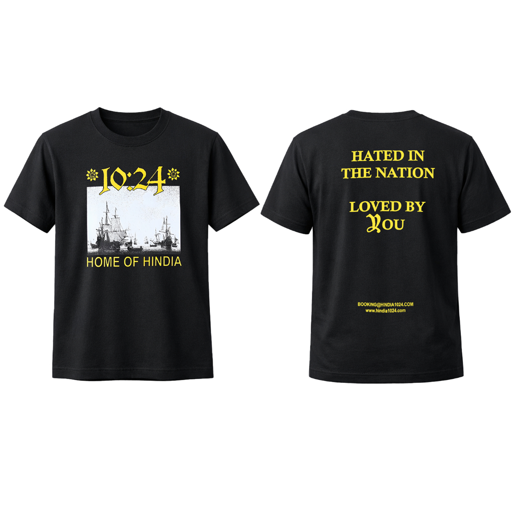 Rocknroll T-shirt Band Hindia 1024