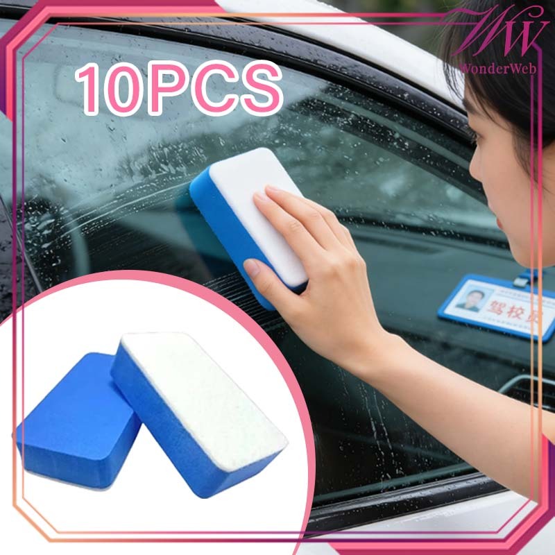 10pcs/Set Pad Polish Kaca Mobil Aplikator Poles Kaca Mobil Alat Poles Jamur Kaca Mobil Aplikator Gla