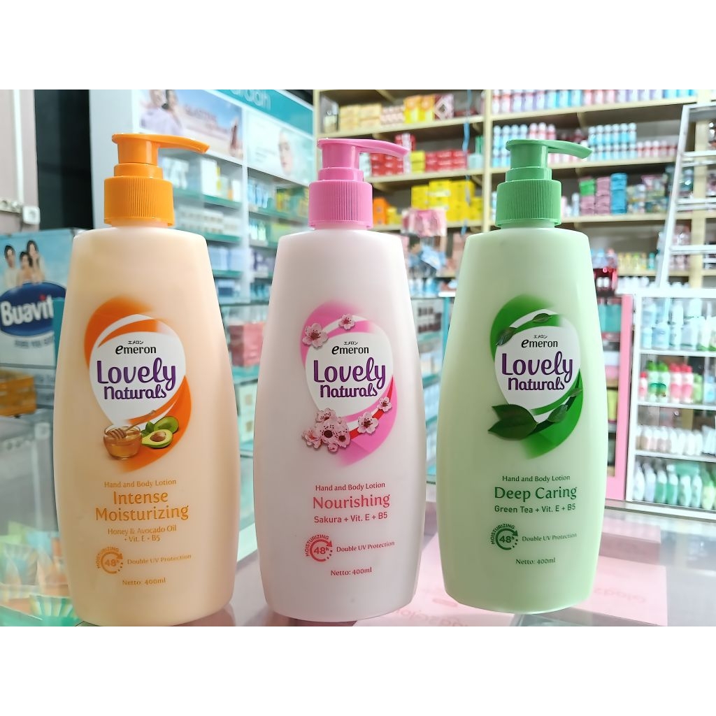 HB LOVELY NATURAL EMERON  400 ALL VARIAL WARNA