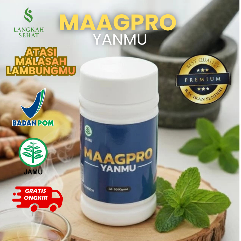 Herbal Maagpro Meredakan Nyeri Asam Lambung Alami