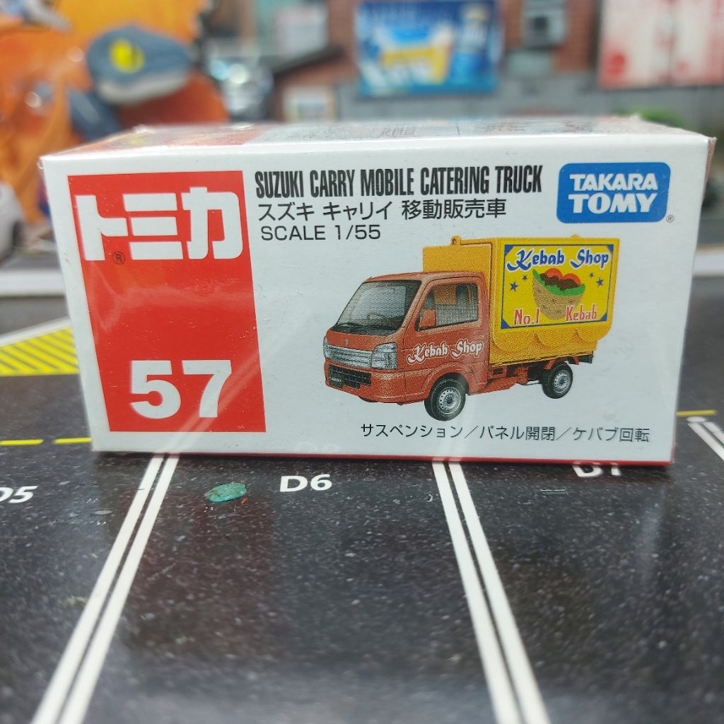 Tomica Suzuki Carry Mobile Catering Truck no 57