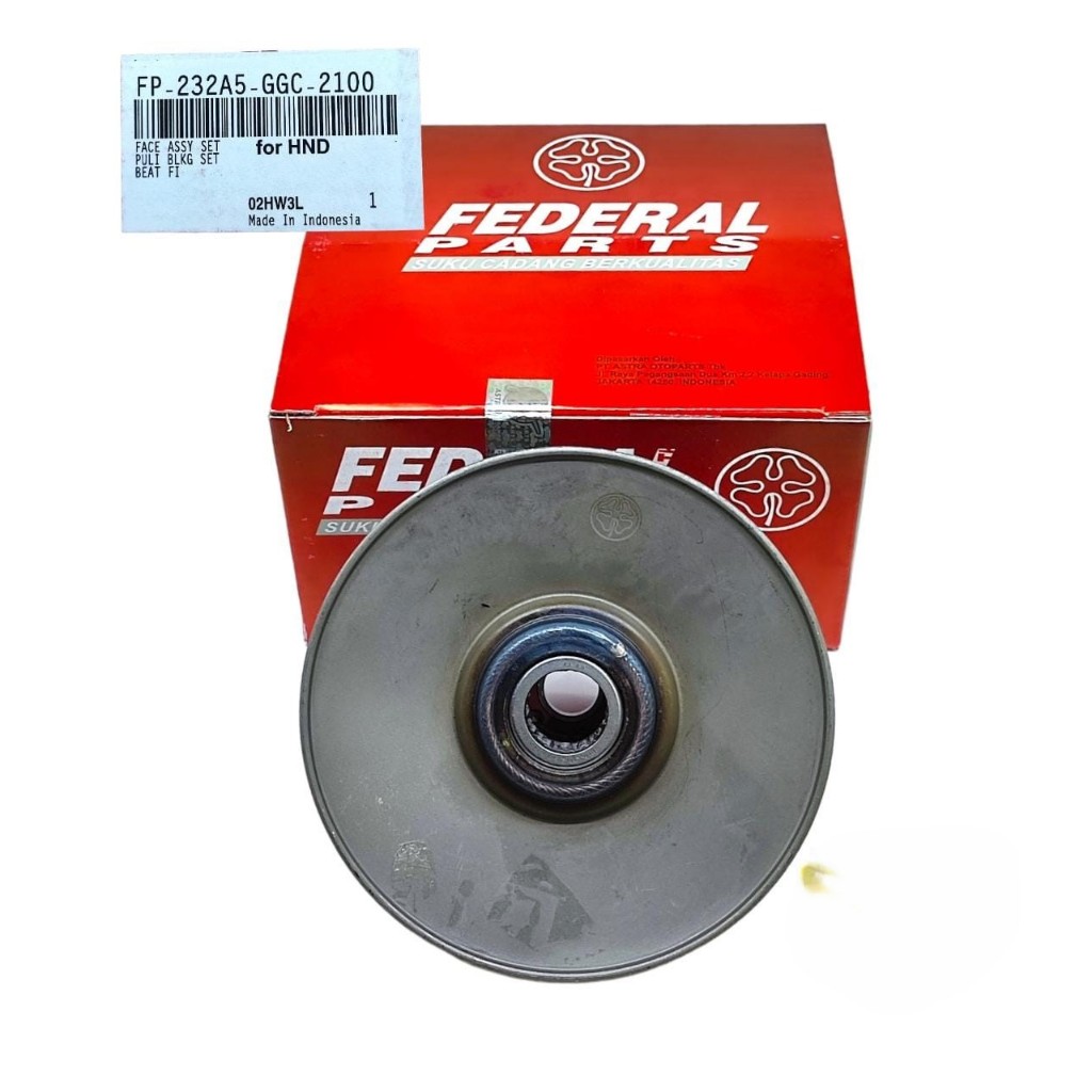 PULLY ONLY BEAT FI SCOOPY FI SCOOPY ESP 2015 2016 2017 SPACY FI VARIO FI FP-232a5-GGC-2100 FEDERAL