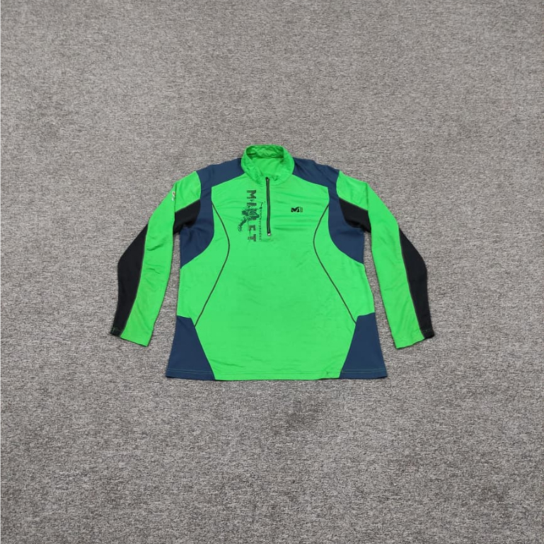 SIZE XL Baselayer Kaos Outdoor Gunung Lari Sepeda Olahraga MILLET PRIA