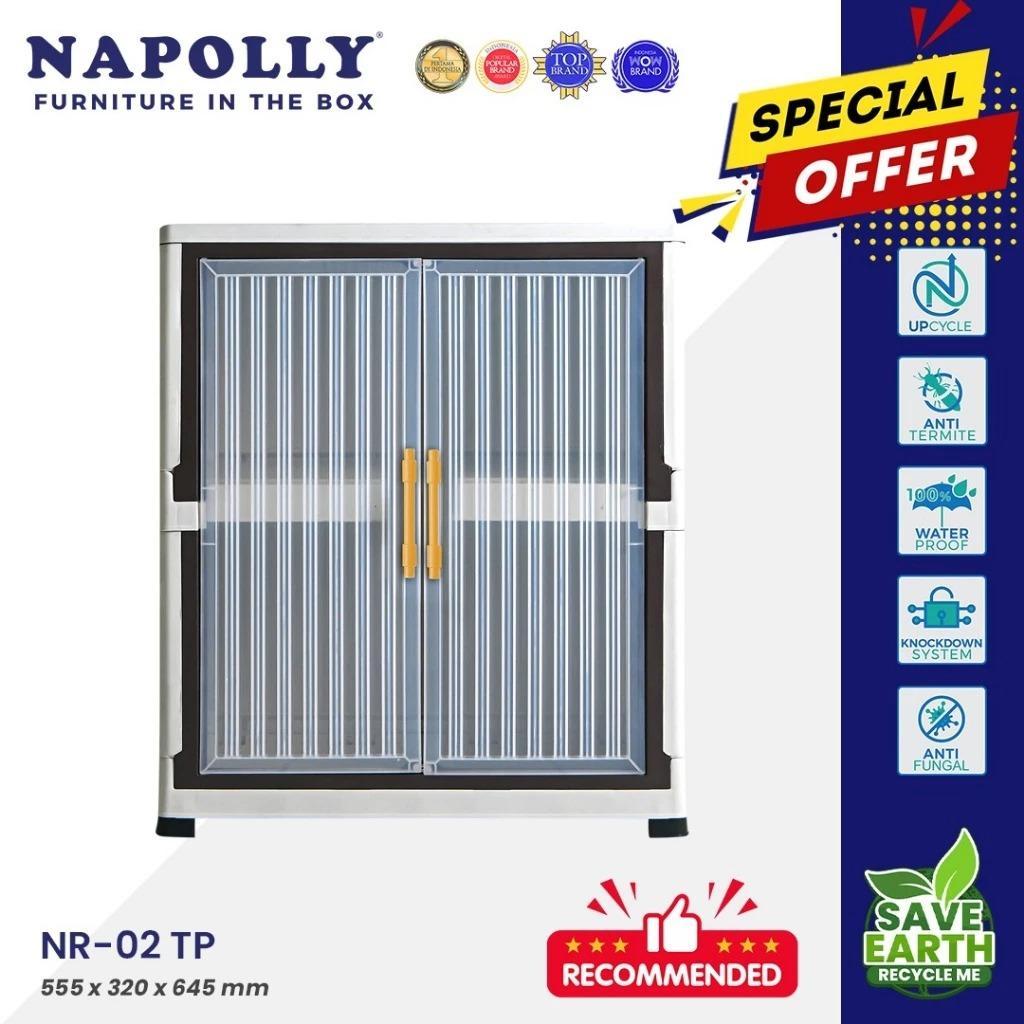 NAPOLLY RAK PIRING RAK KABINET NR-02 NAPOLLY PLASTIK