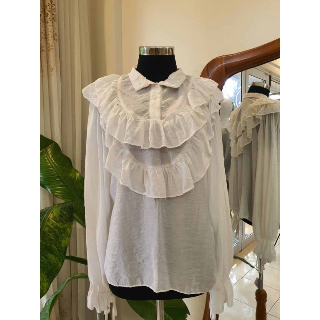 BLOUSE KATUN PUTIH