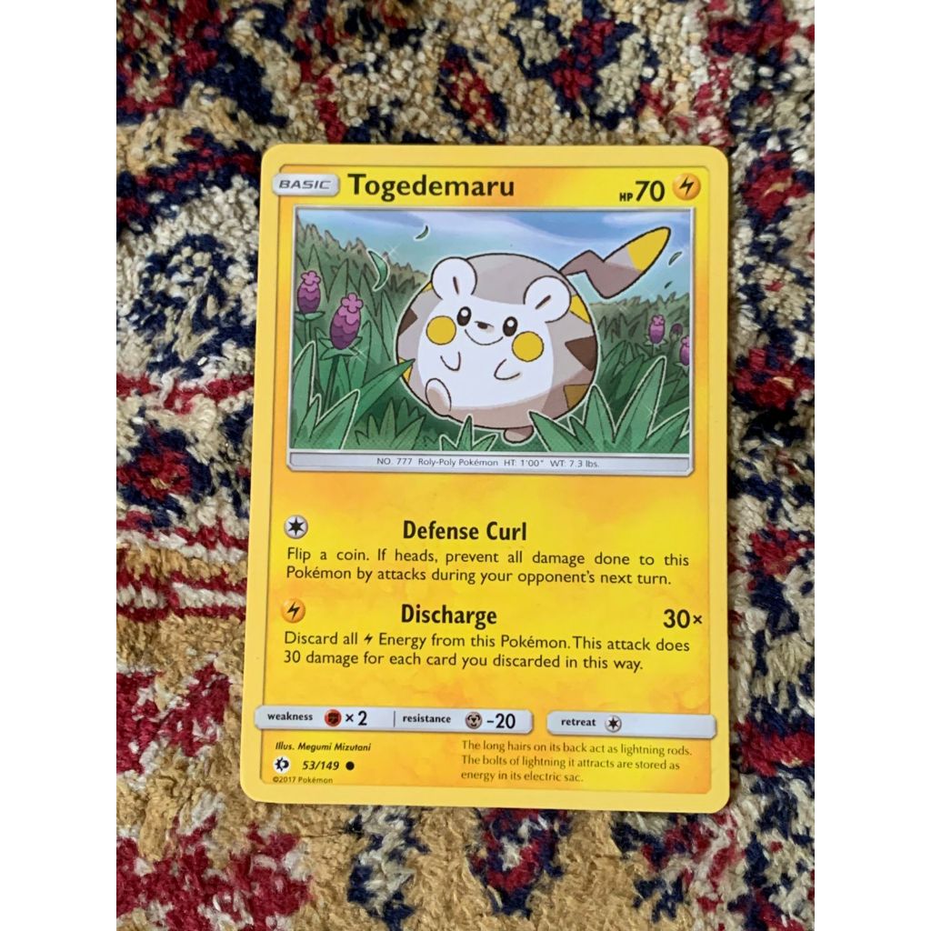 Togedemaru Pokemon English