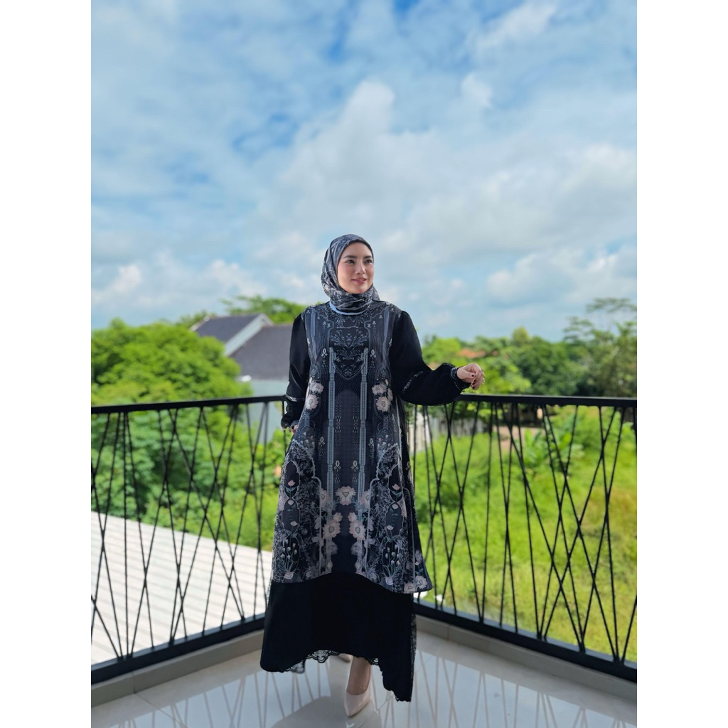 Giok - celeste dress