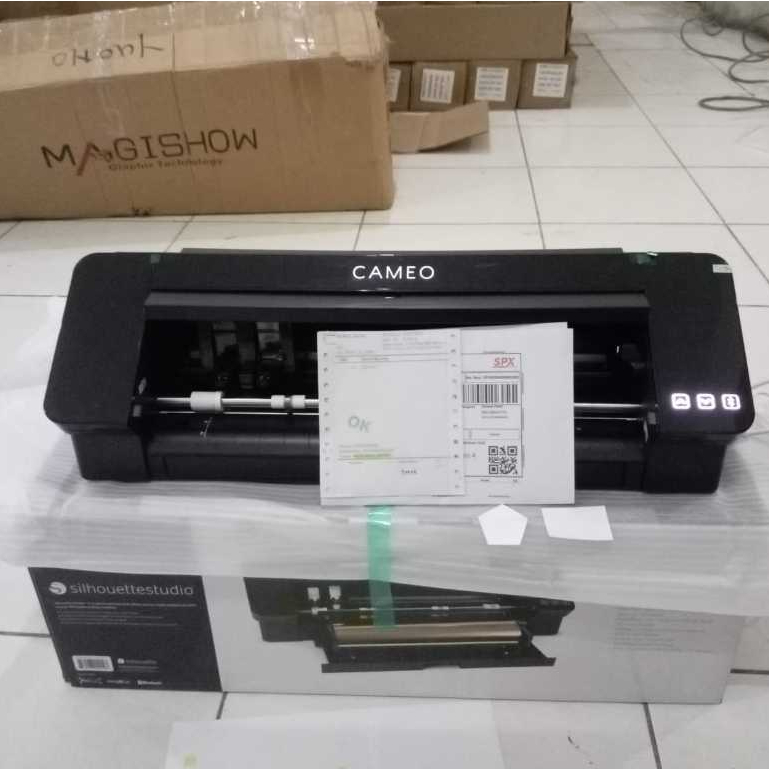 Cameo 4 Mesin Cutting Stiker Cameo 4 Alat Potong Sticker A3 Bulat Lingkaran Kotak dan Gambar