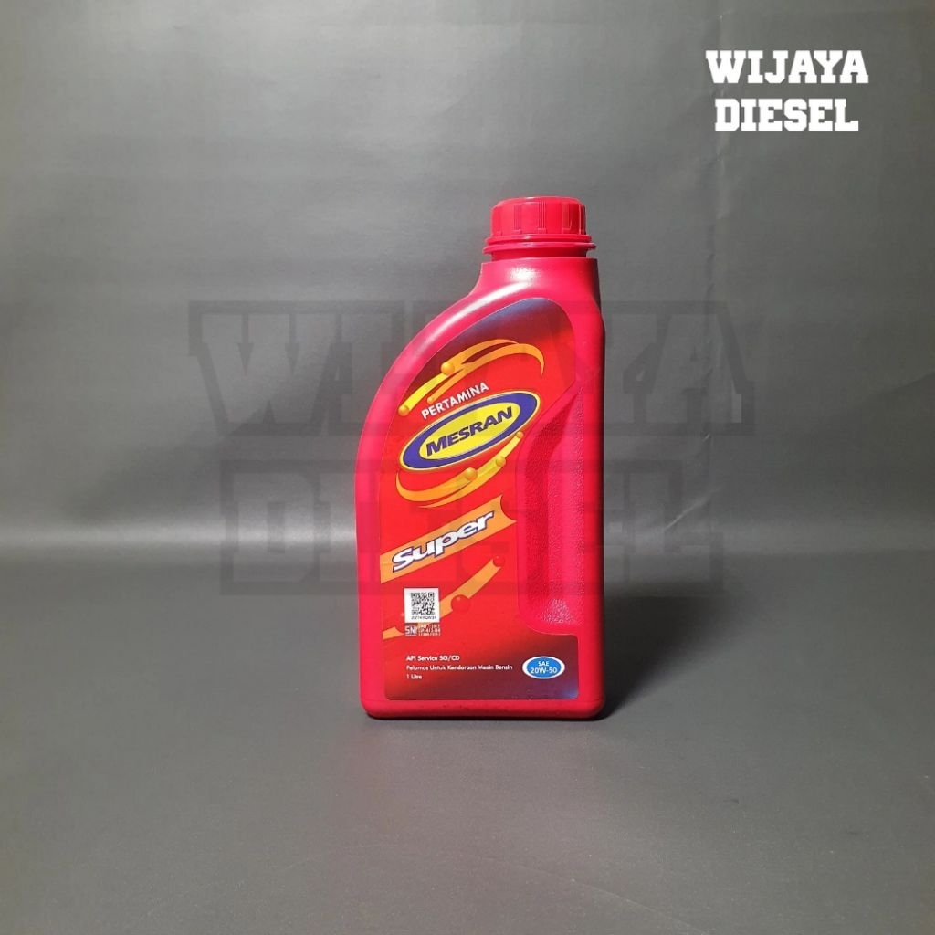 Oli Pertamina Mesran Super 20W-50 1Liter ORIGINAL