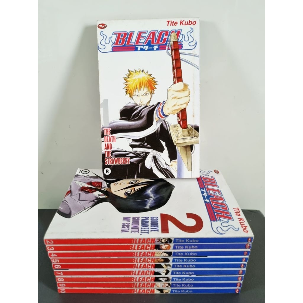 komik bleach 1-10 set