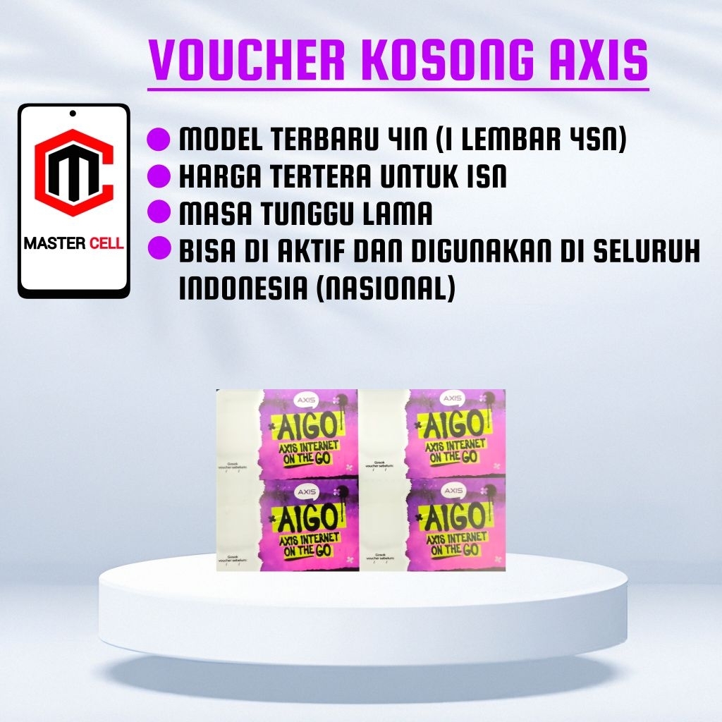 Voucher Kosong Axis Voucher zero Axis