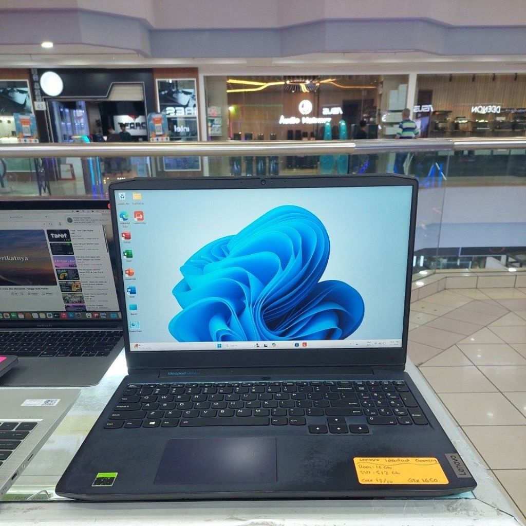 Laptop Lenovo Ideapad Gaming 81Y4 core i7-10750H NVIDIA GeForce GTX 1650 Ram 16gb ssd 512gb 1190