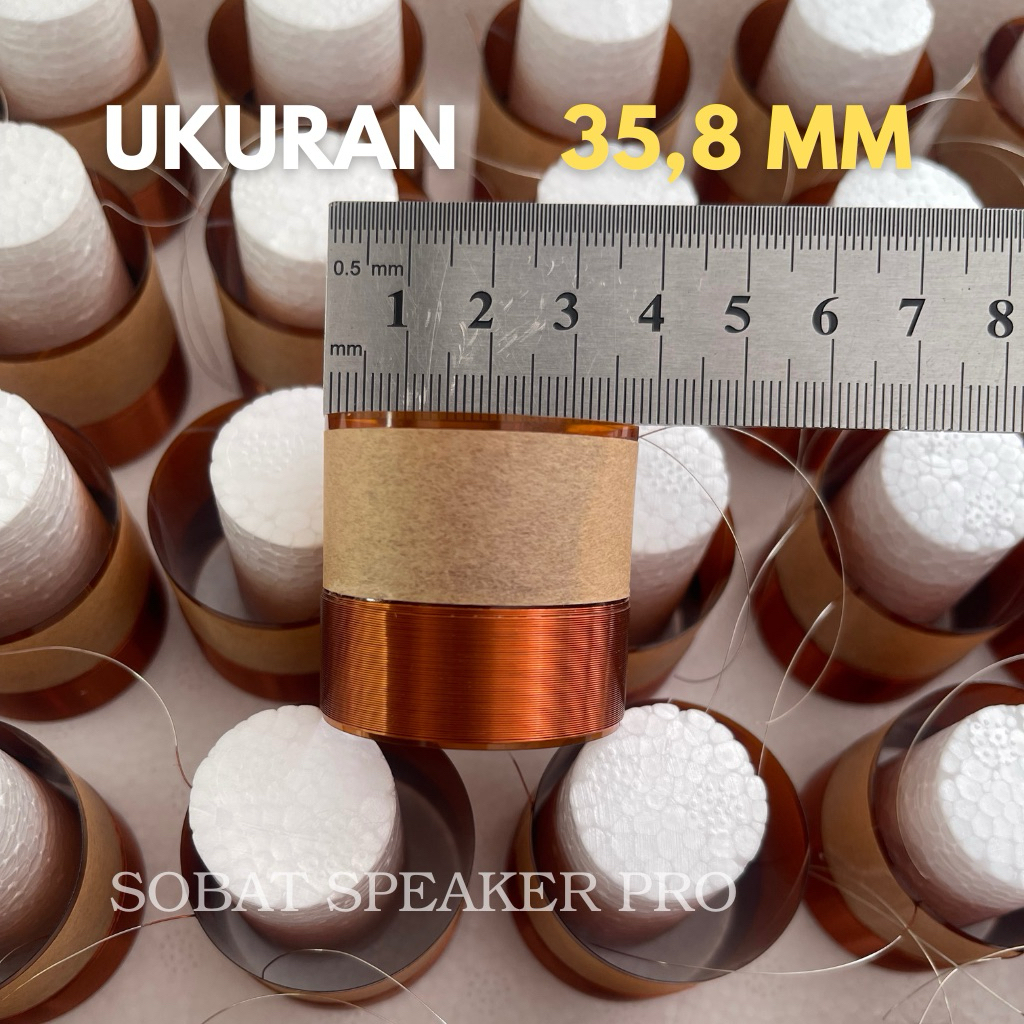 Spool Speaker ACR 1230 Pro Voice Coil 35,8 mm Import Capton