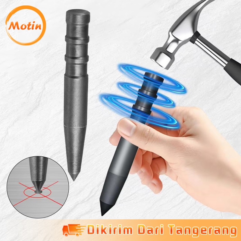 Center Punch Otomatis Alat Penanda Mata Bor Penanda Titik Tengah Otomatis