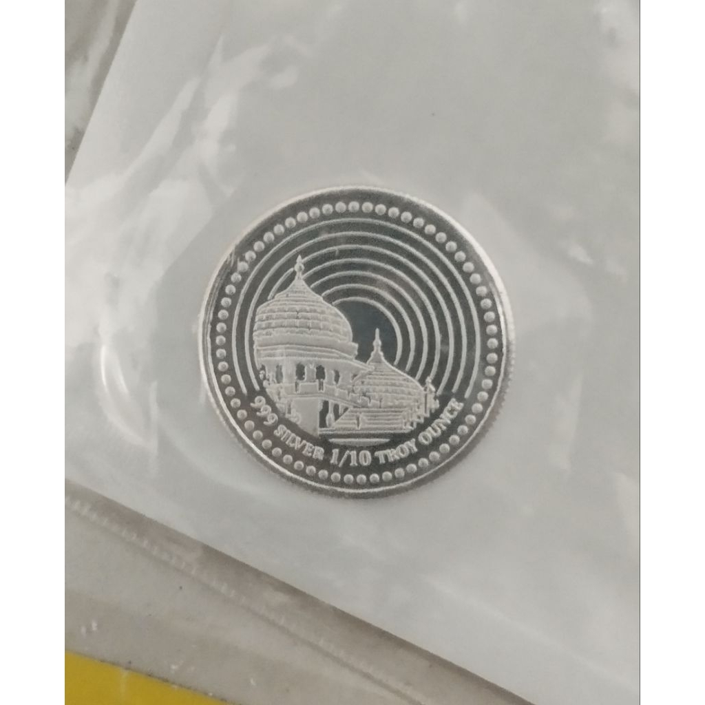 Koin Perak 1 Dirham Sala Workshop Masjid Baiturrahman