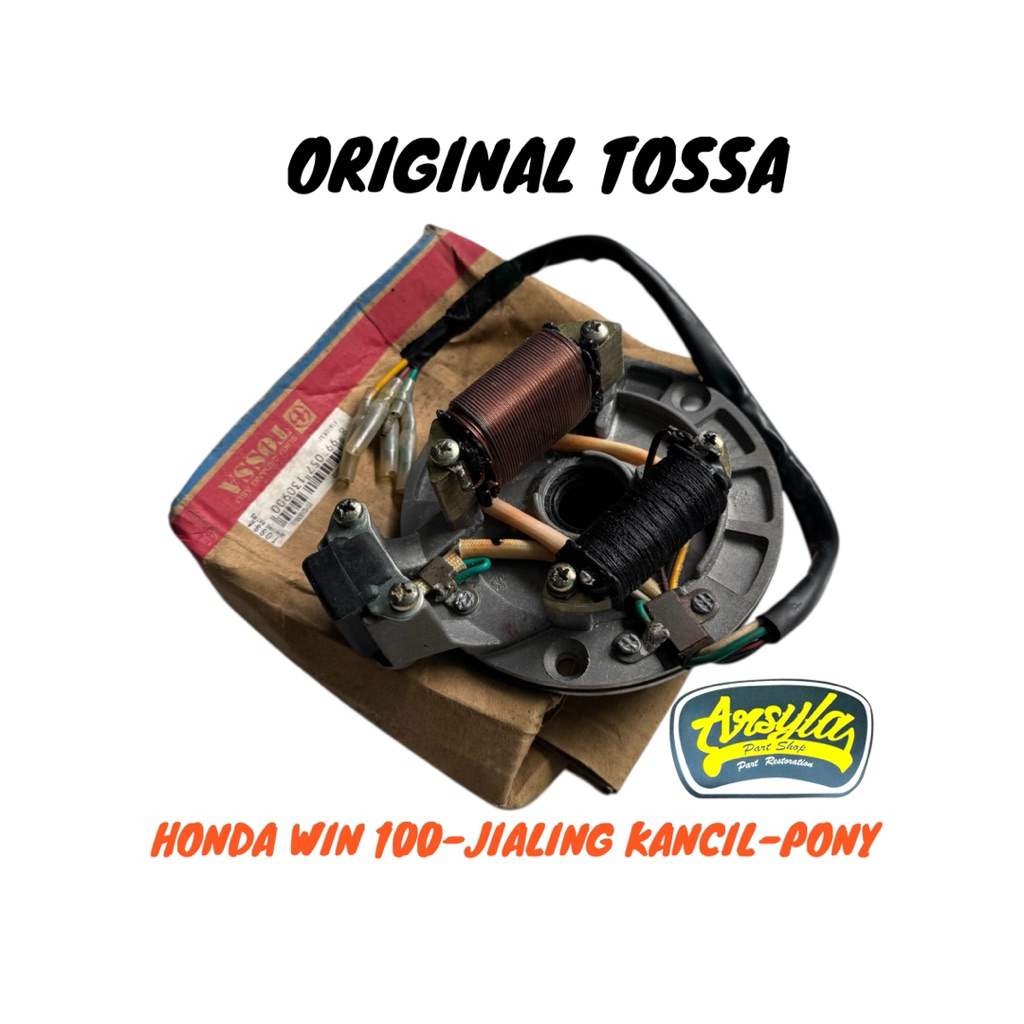 spul assy honda win jialing kancil jialing pony original tossa nos