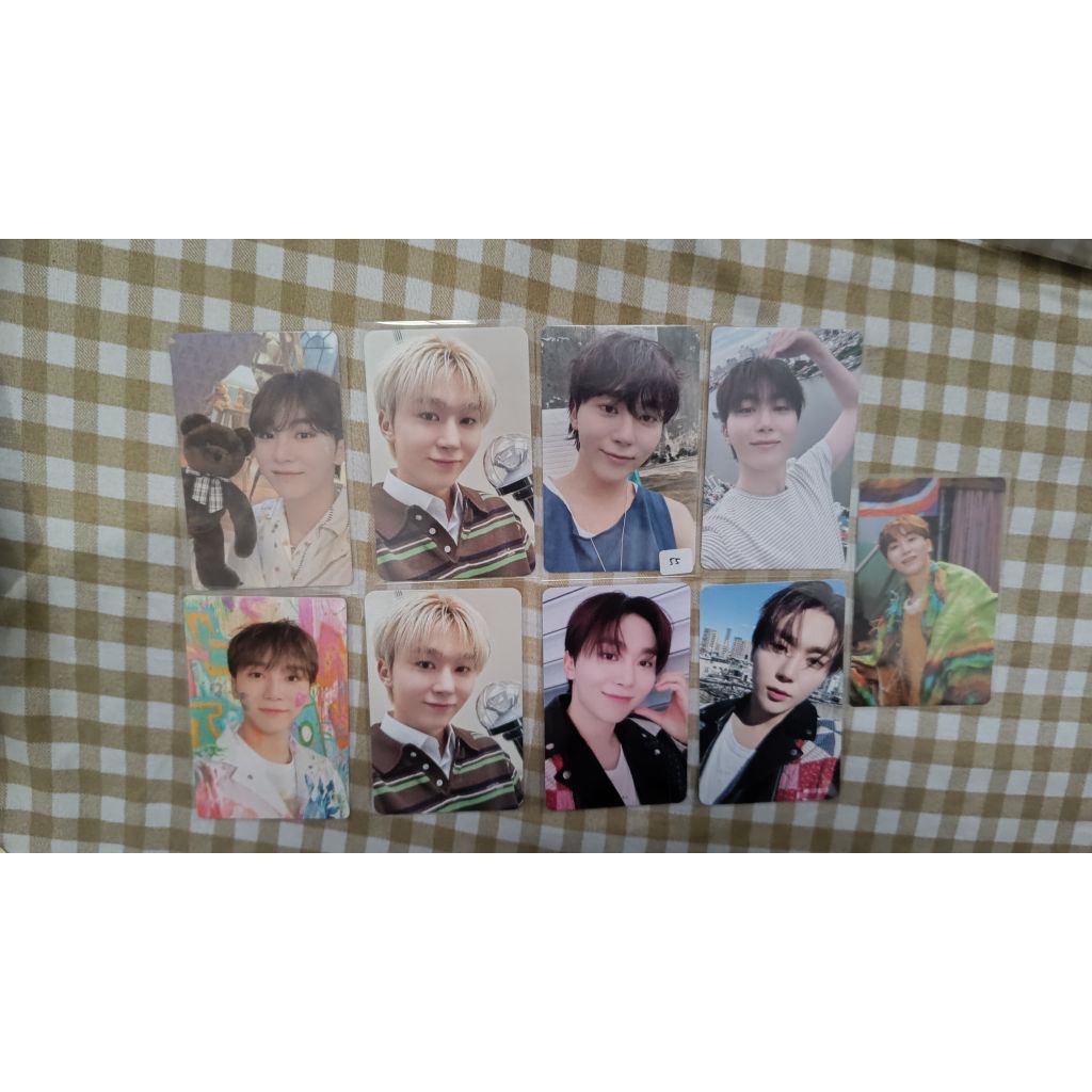 PC OFFICIAL SEUNGKWAN SEVENTEEN TEDDY LD KYOBO YZY SHANGHAI SPILL THE FEEL FACE THE SUN CARVER CARAT