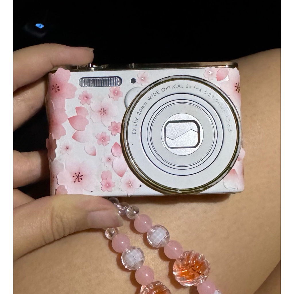 Casio Exilim Camera Digicam White Camera Digital