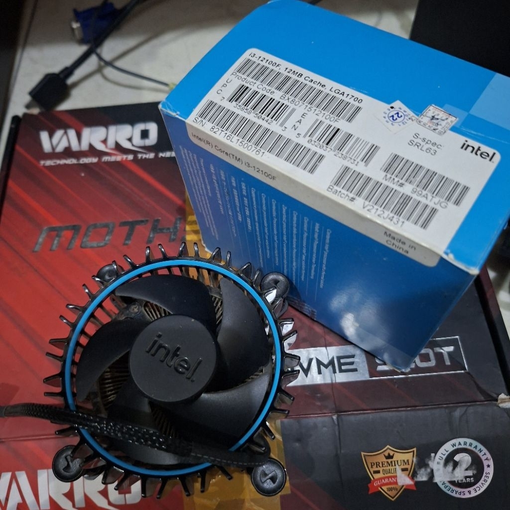 Intel Core i3 12100f Fullset