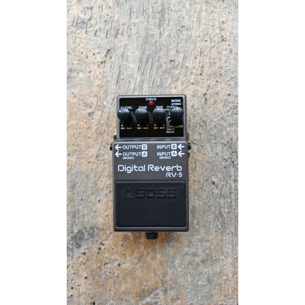 boss RV5 minus suara clean aja no reverb