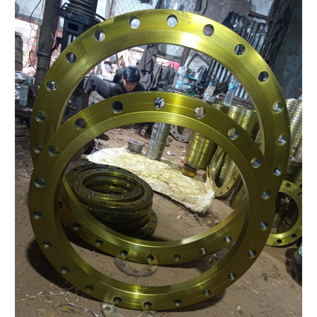 FLANGE BESI CS CARBONSTEEL 14" PN16 RF STD STANDARD