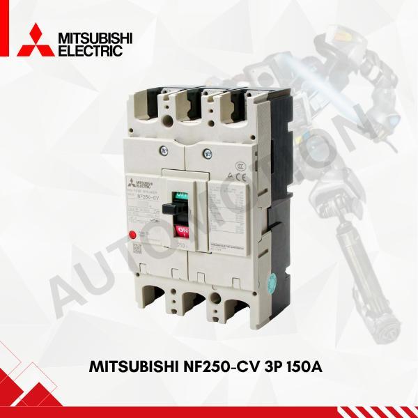 MITSU LV NF250-CV 3P 150A MCCB Seri WS-V Tipe NF-C Klas Ekonomi Arus 150A Voltase 600V AC/DC 3 Poles