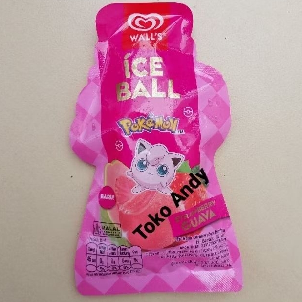 Es Krim Ice Cream Walls Ice Ball STRAWBERRY GUAVA