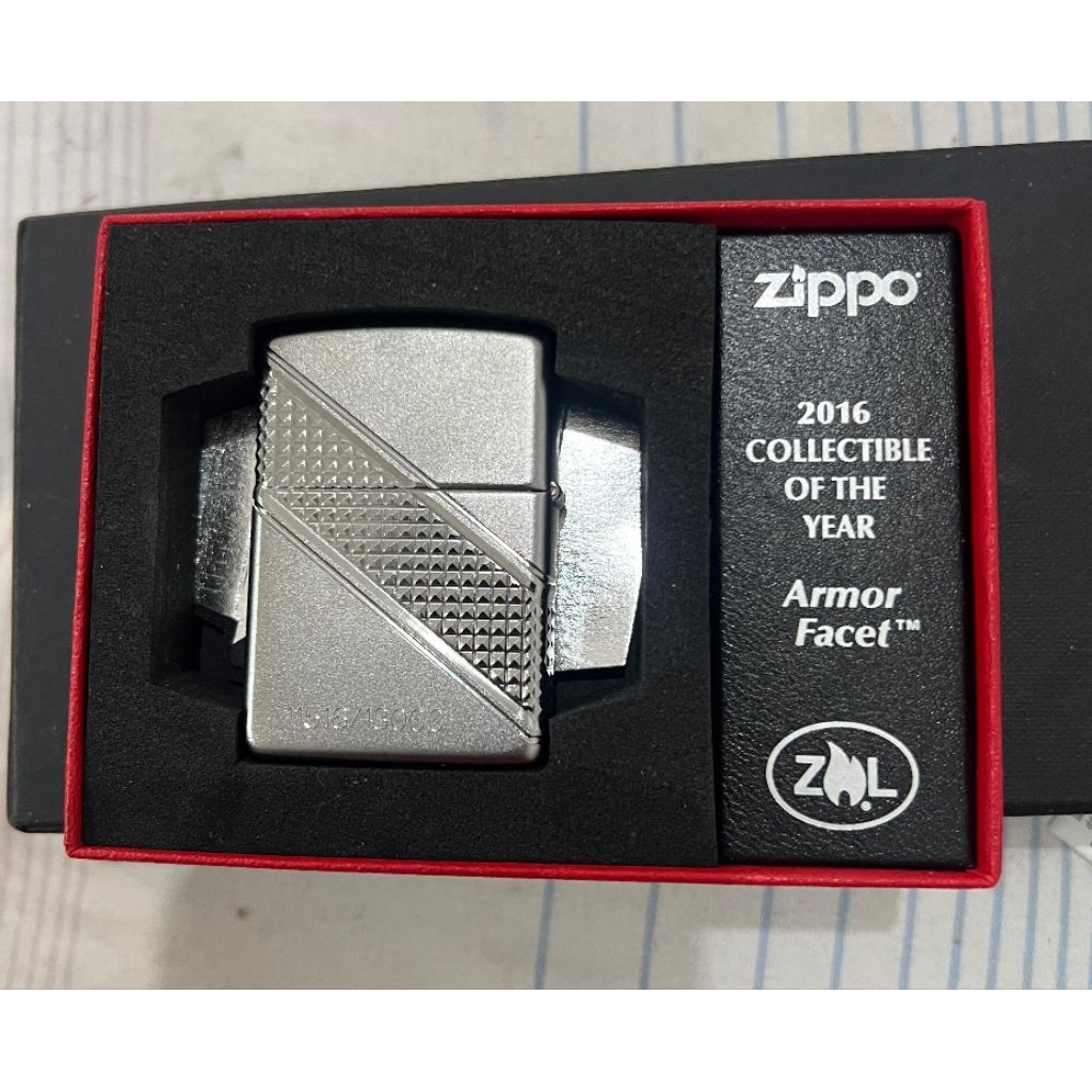 Zippo Armor Facet 29151 Collectible Of The Year (COTY) 2016