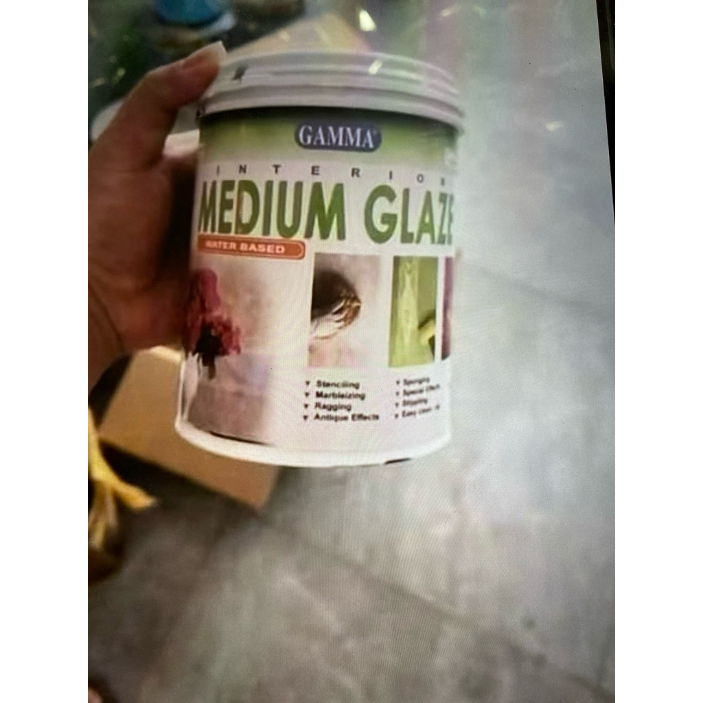 custom made order medium glaze 1 lt 1lt 2.5 lt 2.5lt gamma interior medium glaze waterbase gamma was