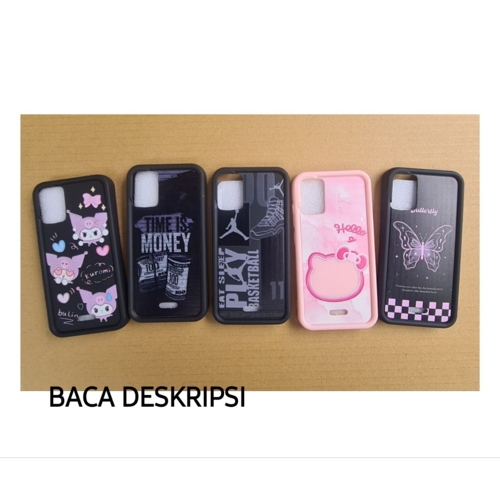 Case softcase Evercoss M6A kompatibel modifikasi soft motif