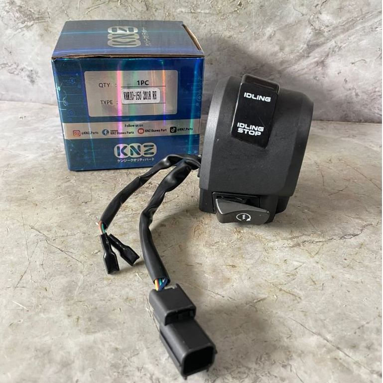 (KNZ) SAKLAR KANAN HOLDER KANAN NEW VARIO 150 125 NEW LED 2018 ISS