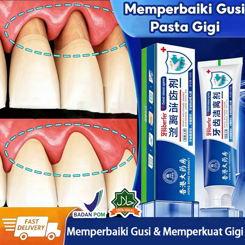 pasta gigi untuk gigi goyang pasta gigi goyang odol sakit gigi dan gusi 100g Mengobati gigi goyang/p