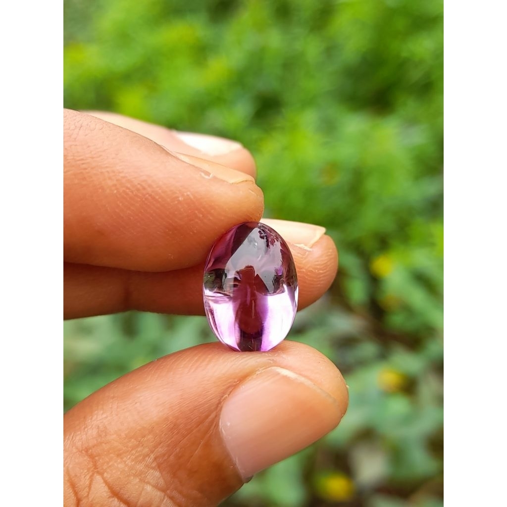 natural kecubung ungu kalimantan