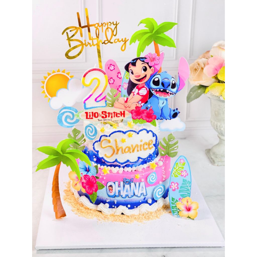 kue ulang tahun birthday Lotso topper cake