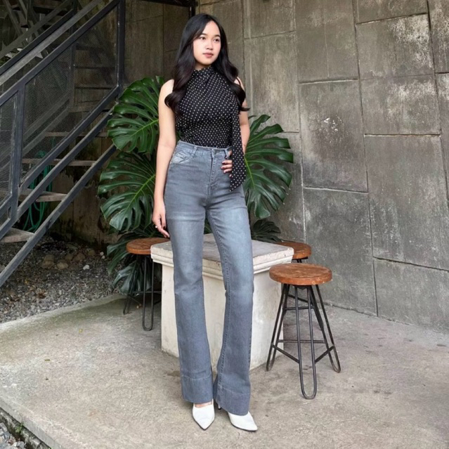 Celana Cutbray Lipat bawah