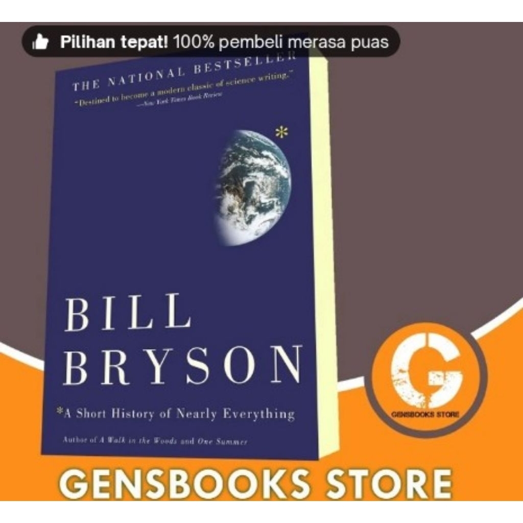 Buku A Short History of Nearly Everything Bill Bryson