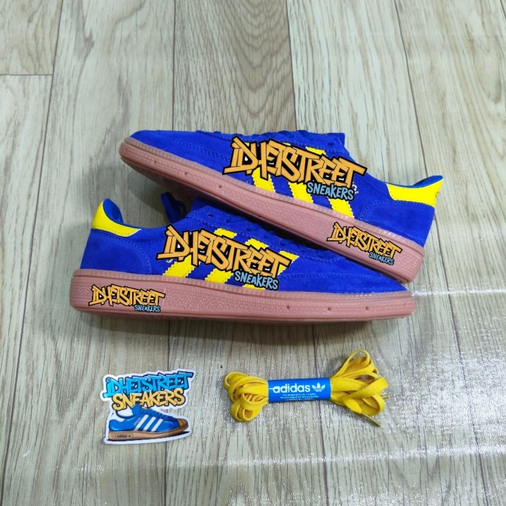 Sepatu Casual Spzl World Cup Blue Yellow Premium Quality