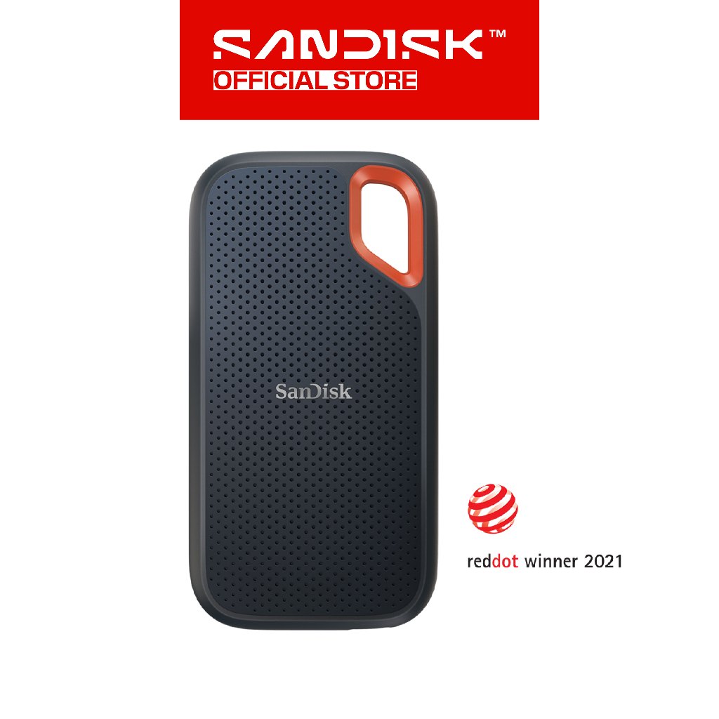 SANDISK Extreme Portable SSD E61 2TB Type-C USB 3.2 (Up to 1050MBps) - Free Premium Case