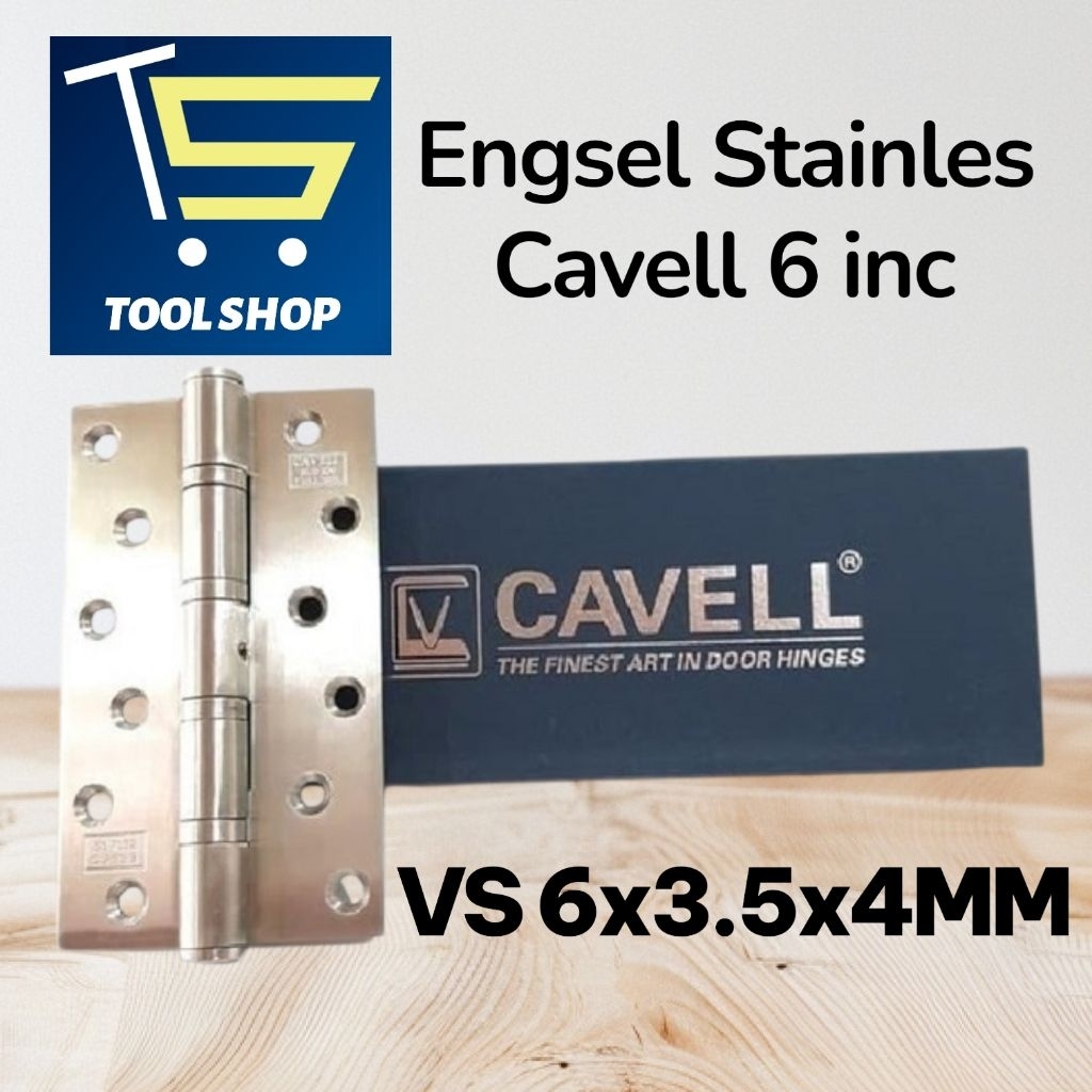 Engsel Pintu Stainless Steel 304 Cavell 6 inci