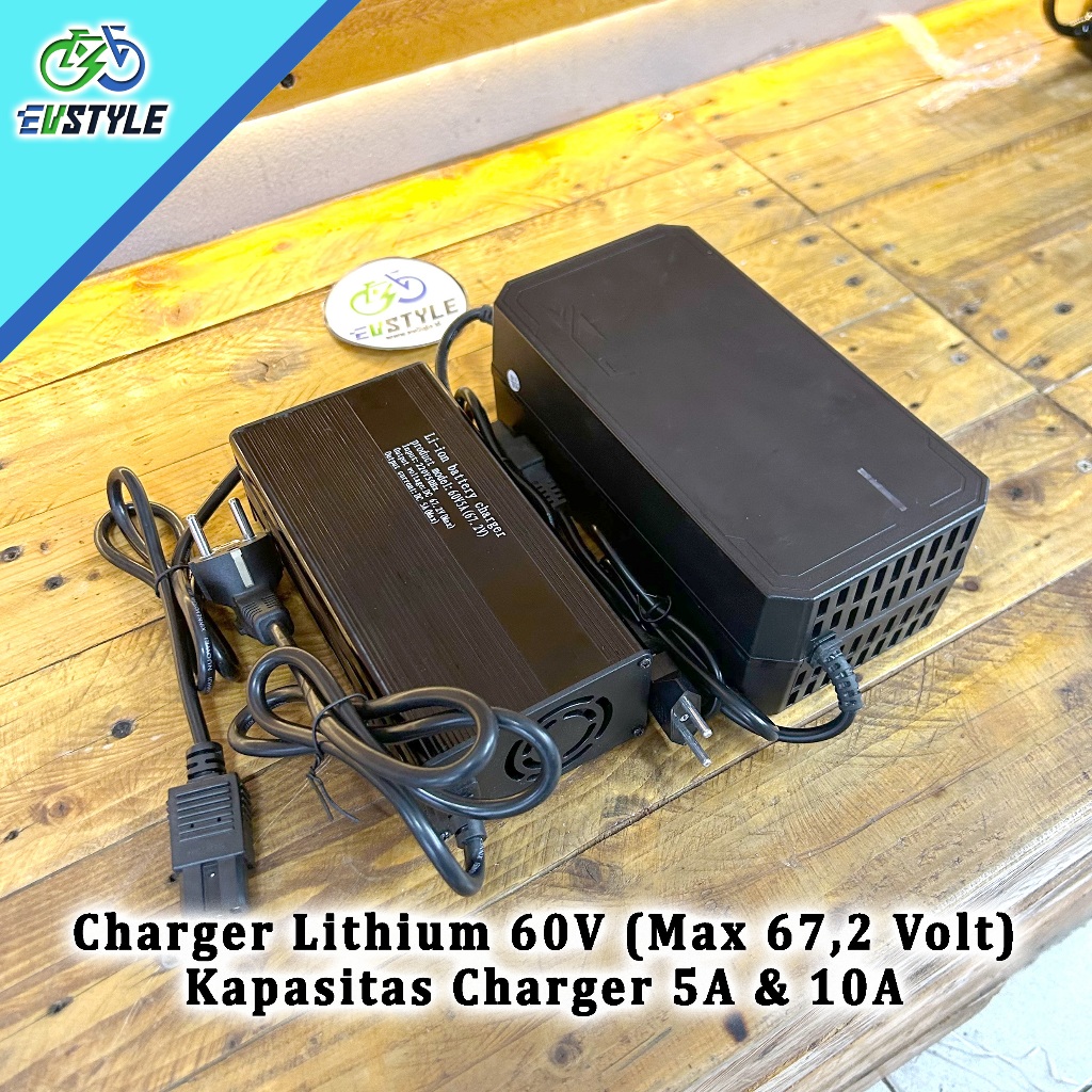 Charger Baterai Lithium 60v (Maximal 67.2v)