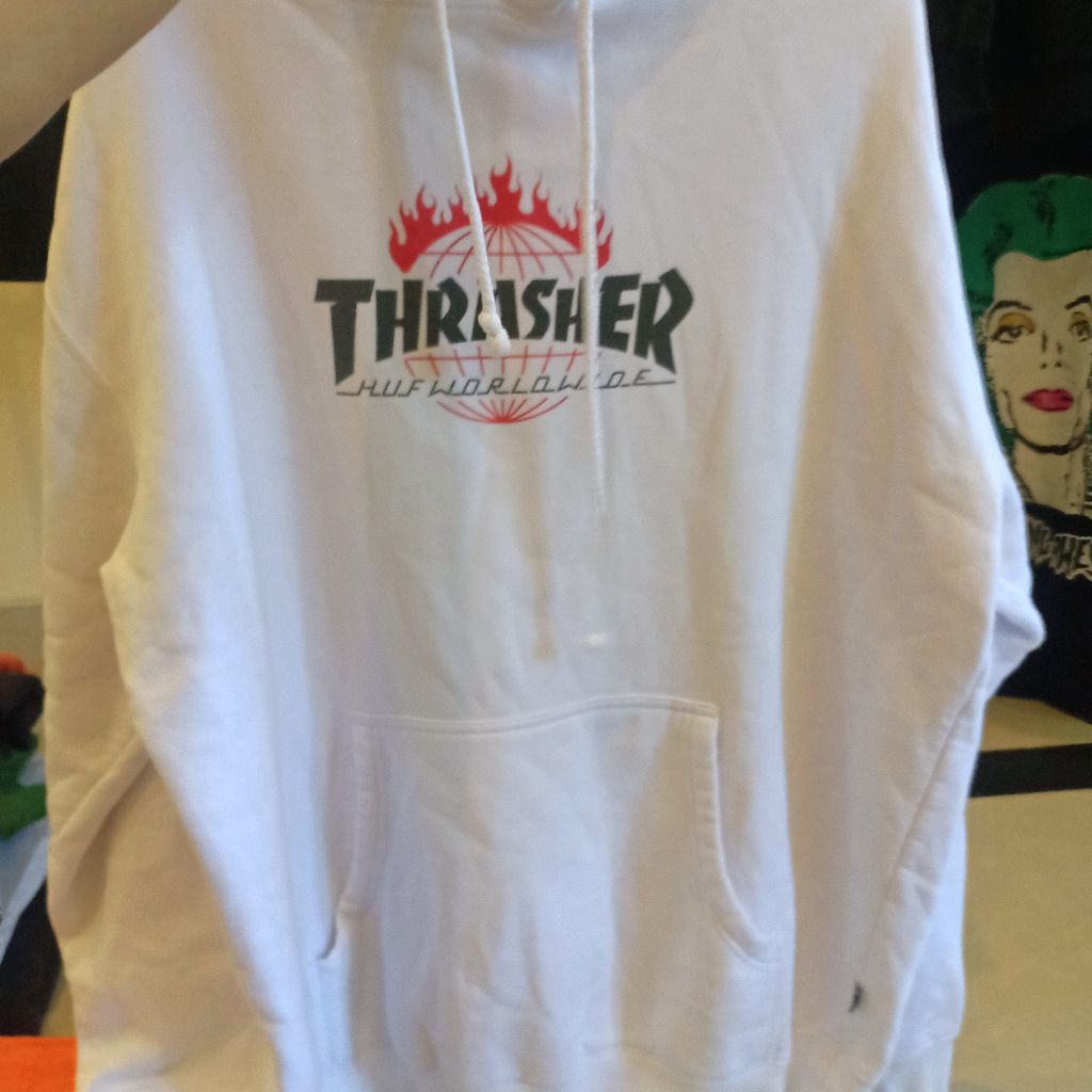 Hoodie HUF x Thrasher