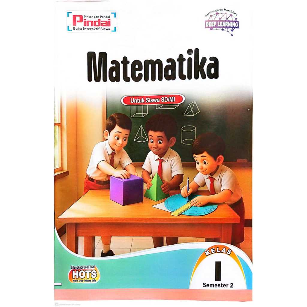 Buku LKS Matematika kurikulum Merdeka Kelas 1 SD/MI Semester 2